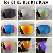 Resim K1 kask vizörü, AGV K1 K5 K5s K3sv kask güneş gölgelikleri için uygun motosiklet kaskları 