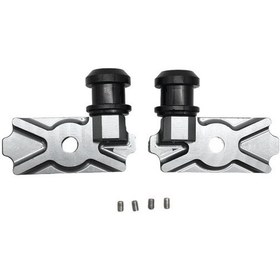 Resim Xurunkeji Honda Cbr250r 2011-2018 Motosiklet Arka Çatal Fiş Vidası Zincir Ayar Bloğu Aksesuarları Gri 