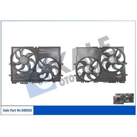 Resim Fan Motoru Komple Çiftli Davlumbazlı Boxer 3-jumper 3-ducato 3 2.2-2.3-3.0 Hdı-jtd Ac/nac 1250 H9 