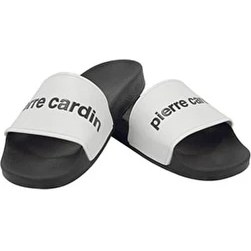Resim Pierre Cardin Unisex Siyah Plaj Havuz Deniz Terlik Günlük Kullanım İçin Konforlu Tasarım 