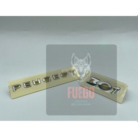 Resim Peugeot Ve 301 Bagaj Yazısı Seti 2'li Paket 