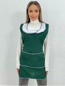 Resim Elite Style Uniform Aşçı, Manikür Ustası, Satıcı, Pastacı İçin Mutfak Önlüğü 208091990 Yeşil 