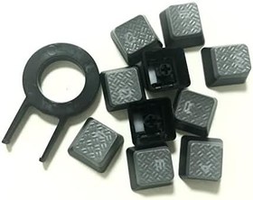 Resim LZYDD Corsair K70 K95 K65 K70 MK.2 K90 / Corsair K100 RGB Mekanik Oyun Klavyesi ve MX anahtarlı Diğer Mekanik Klavye için 10 Tuşlu Tuş Kapağı (Gri) 