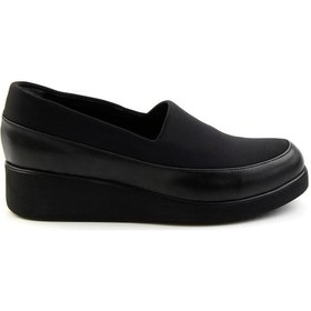 Resim Siyah Kadın Dolgu Topuklu Ayakkabı K01528000217 Siyah 