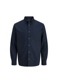 Resim Erkek Oxford Kumas Uzun Kollu Gömlek - Harvey - 12293325 Sky Captain 