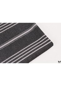 Resim Pega Sultan Peştamal %100 Koton Siyah Plaj Havlusu 90 x 170 CM 