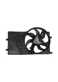 Resim Citroen Nemo 08/16 Radyatör Fan Davlumbazı Komple 1.3/1.4 Hdi Motorlu 7 Kanat Oris 