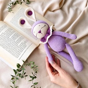 Resim Amigurumi Zoe Oyuncak - Lila 