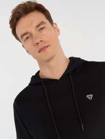 Resim hummel T-Ic Ico Hoodie Siyah Erkek Hoodie 