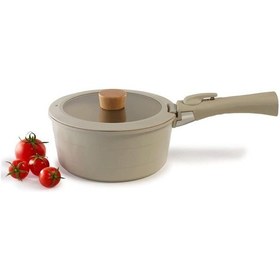 Resim Neoflam Midas Orta Boy Çıkarılabilir Kulp Bej 9 Parça Tencere Seti D Neomds9ı 