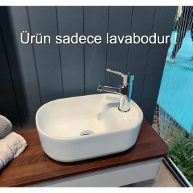 Resim Turkuaz Cerastyle Aqua Mini 42X28 Lavabo 