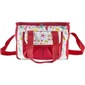 Resim Karaca Container Summer Vibe Yalıtımlı Piknik Çantası 20 L Kırmızı 