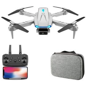 Resim Honmex S89 Çift Lens 4k İçin Uçak, Katlanabilir Dört Eksenli Drone, Yerçekimi Sensörü, İzleme Uçuşu, Gri Renk 