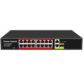 Resim URANIUM POE-G1621SFP-300W 16 PORT GIGABIT+2XGB RJ45+1XSFP UPLINK POE RACKMOUNT SWITCH Fiyat 1 mt için geçerlidir.