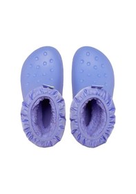 Resim Crocs Classic Neo Puff Boot T Çocuk Bot-5PY Mavi - Sarı 