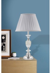 Resim İstanbul Avize Platin Gümüş Lüx Abajur 