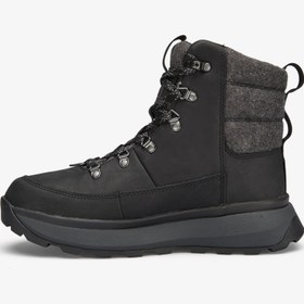 Resim The North Face Bergen Deri Erkek Gri Su Geçirmez Kar Botu 