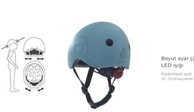 Resim Scoot and Ride Helmet Çocuk Kaskı S-M Pembe 190605-96368 