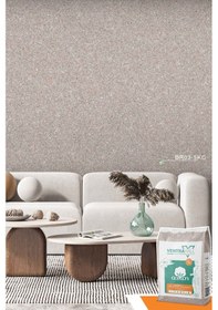 Resim Ventrawall Kahverengi Duvar Kağıdı - İpek Sıva - Br03 - 5 Kg 