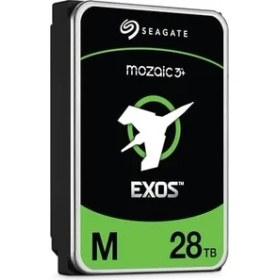 Resim Exos M 28TB Kurumsal Dahili Sabit Disk HDD - 3.5" 6gb/s Sata 7200RPM 2.5m Mtbf (ST28000NM003K) 
