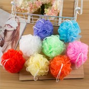 Resim 5 adet Yumuşak Mesh Banyo Süngeri - Vücut Temizleme için Renkli Loofah Scrubbers, Erkekler ve Kadınlar için Nazik Köpük Banyo Aksesuarları, Temizleyici Banyo Aksesuarları | Canlı Banyo Süngerleri | Yumuşak Dokulu Sünger, Banyo Aksesuarları 