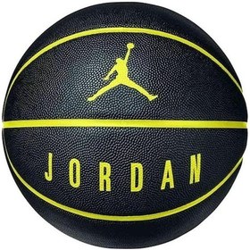 Resim Nike Jordan Ultimate Black Opti Yellow Basketbol Topu 