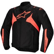 Resim Alpinestars T-jaws V4 Wp Korumalı Motosiklet Montu Siyah Kırmızı 