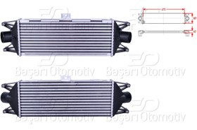 Resim Iveco Daily 3 1999 Sonrası Turbo Radyatörü (Intercooler) 475x187x62 
