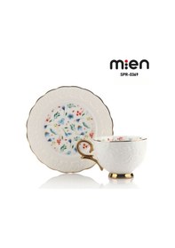 Resim Mien 6lı Porselen Fincan Takımı 90 Ml Beyaz 