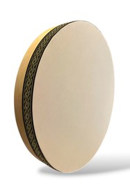 Resim Yula Kum Dokulu Polyester Yüzey / İçten Akortlu Bendir 45CM 