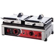 Resim Intch - Silverinox Style Tost Makinesi, Çift Kapaklı, 20 Dilim, Elektrikli 