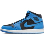 Resim Air Jordan 1 Mid Erkek Basketbol Ayakkabısı 