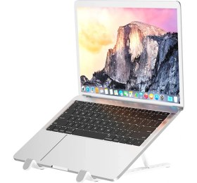 Resim Borofone Notebook Stand Fiber + Silikon Materyal A+ Kaliteli Ultra Hafif 220 Gram Açısı Ayarlanabilir Laptop Dizüstü Bilgisayar Standı Portatif Katlanır ve Taşınabilir BH70 