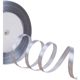 Resim Saten Kurdele 3 cm 10 Metre Gri 