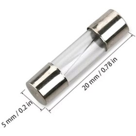 Resim VZN Cam Sigorta 1a 5x20 25 Adet 