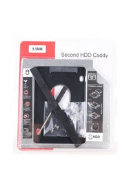 Resim Derwell 2.5 Inç 9.5mm Ssd Hdd Sata Sabit Disk Sürücü Laptop Için Dvd-rom Katı Hal Sürücü Caddy Adaptörü 
