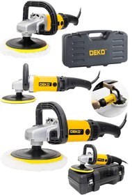 Resim Genel Markalar 3500 Watt Profesyonel 6 Kademeli Devir Ayarlı Zımpara Pasta Cila Polisaj Makinesi 3500wsarı 