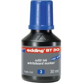 Resim Edding Tahta Kalem Mürekkebi Damlalıklı Ekonomik 30 ML Mavi BT30 