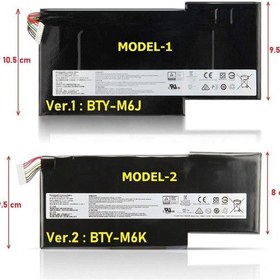 Resim Msı Wf65 10tj-826tr Mobile Workstation Uyumlu Batarya Pil Bty-m6k 