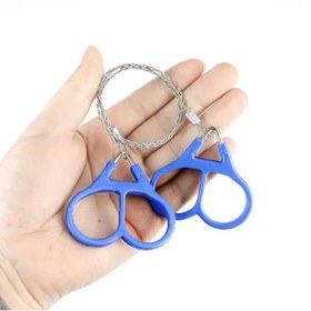 Resim BGA Edc outdoor kamp paslanmaz Çelik tel testere 