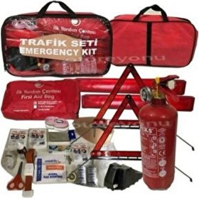Resim İnoltrare inoltrare Trafik Seti Pro 4 Yıllık Tüp Muaneye Uyumlu Kırmızı 