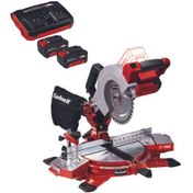 Resim Einhell Te-ms 18/210 2 x 4.0 ah Twincharger Çift Akülü Gönye Kesme 