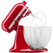 Resim Kitchenaid 5ksm2cb5pws 4.7 Litre Seramik Kase - Kabartmalı Beyaz 