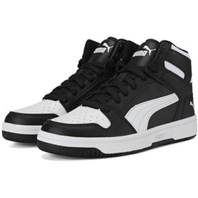 Resim Puma Rebound LayUp SL - Erkek Siyah-Beyaz Bilekli Spor Ayakkabı - 369573 01 | 100 Orijinal Ve Faturalı Ürünler 100 Orijinal Ve Faturalı Ürünler