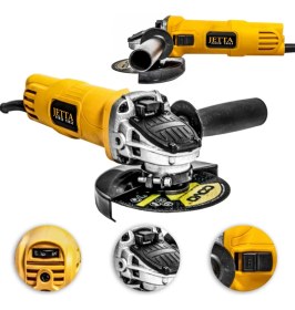 Resim 2000W Devirli Çift Metal Şanzuman Avuç Içi Taşlama Makinesi 125MM 