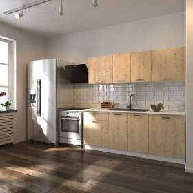 Resim T Designo Tdesıgno Piraye Mutfak 200 cm – Tezgah Dahil Değil 