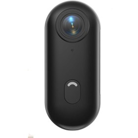 Resim Blelsa 4K 30fps Küçük Aksiyon Kamerası WiFi Spor Kamerası 120° Geniş Açı Lens Dahili Pil Manyetik Askılı Arka Klipsli Kılıf Aktiviteler için Montaj Aksesuarları Siyah 