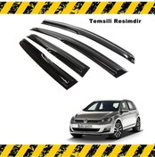 Resim Vw Golf 7 Mügen Cam Rüzgarlığı Hb 2013 Sonrası 4 Lü Set N11.978 