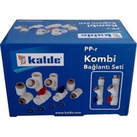 Resim KALE Kalde Kombi Montaj Seti Pp10'lu Dirsekli Bağlantı 