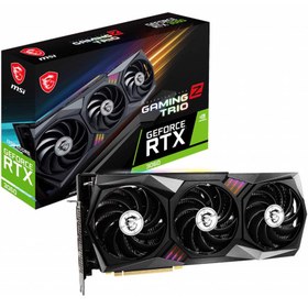 Resim MSI GeForce RTX 3060 GAMING Z TRIO 12GB GDDR6 192 Bit LHR Ekran Kartı 